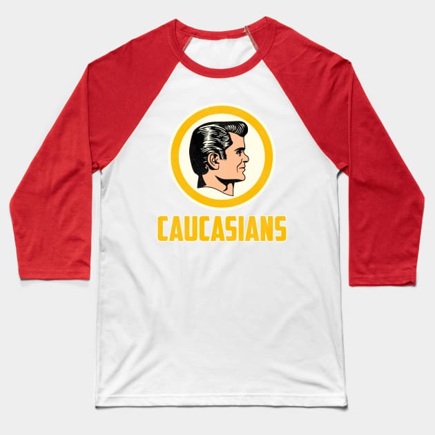 WASHINGTON CAUCASIANS Baseball T-Shirt by darklordpug